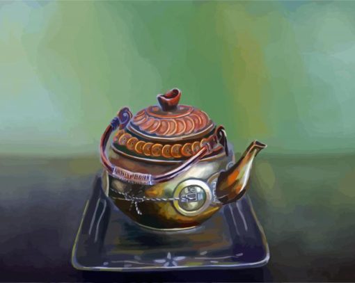 Aesthetic Teapot Art Diamond Painting
