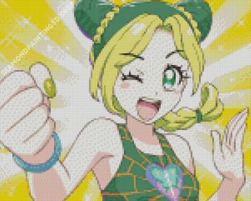 Aesthetic Pretty Cure Character Diamond Painting