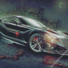 Black Exotic Car Art Diamond Paintings