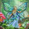 Butterfly Fairy In Forest Diamond Painting