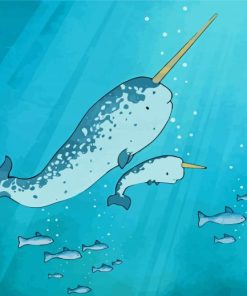 Narwhal Diamond Painting