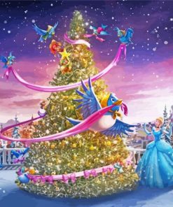 Cinderella Disney Christmas Diamond Painting