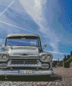 Classic Chevy Truck Car Diamond Painting