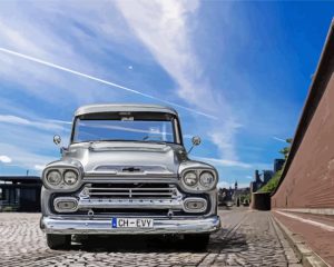 Classic Chevy Truck Car Diamond Painting