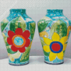 Colorful Pottery Vases Diamond Painting