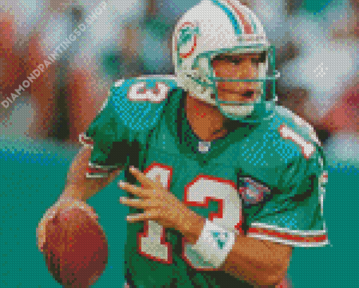 Cool Dan Marino Diamond Painting