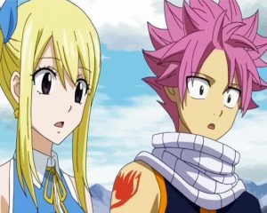 Cool Natsu And Lucy Diamond Painting