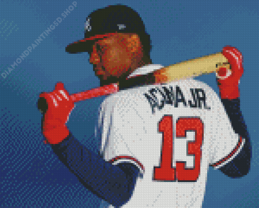 Cool Ronald Acuña Jr. Diamond Painting