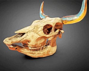 Cow Skull Diamond Painting