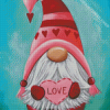 Valentine Gnomes Diamond Painting