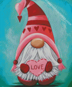 Valentine Gnomes Diamond Painting