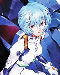 Rei Ayanami Diamond Painting