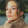 Demet Özdemir Actress Diamond Painting