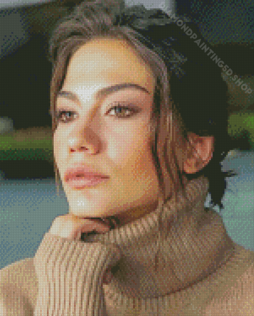 Demet Özdemir Actress Diamond Painting