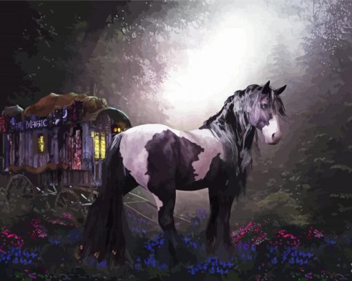 Dreamy Cob Horse Diamond Painting