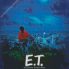 E.T The Extra Terrestrial Poster Diamond Painting