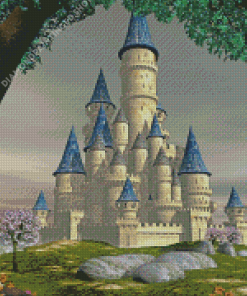 Fantasy Mythical Castle Diamond Painting