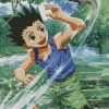 Gon Freecss Anime Boy Diamond Paintings