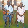 Happy Old African Couple Diamond Painting