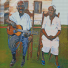 Happy Old African Couple Diamond Painting