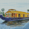 Houseboat Art Diamond Paintings