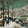 Hunters In The Snow By Pieter Bruegel Diamond Paintings