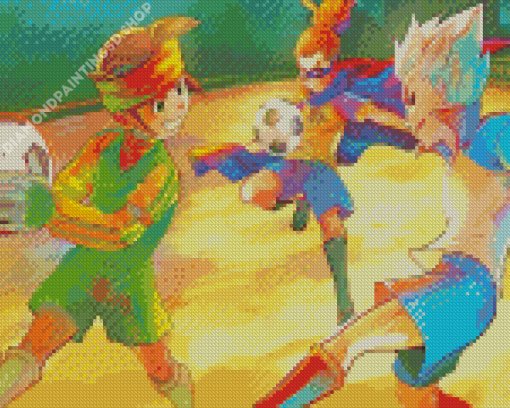 Inazuma Eleven Anime Diamond Painting