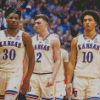 Kansas College Basketball Team Diamond Paintings