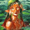 Koi Mermaid In Water Art Diamond Painting