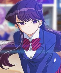 Komi Can't Communicate Anime Girl Diamond Painting