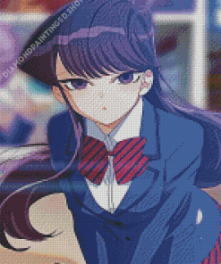 Komi Can't Communicate Anime Girl Diamond Painting