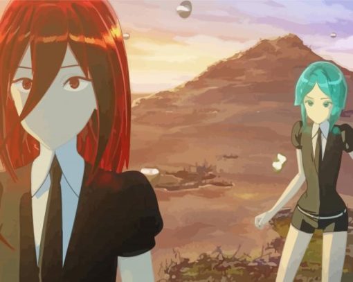 Land Of The Lustrous Anime Diamond Painting