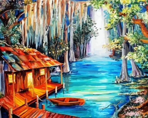 Louisiana Bayou Art Diamond Painting