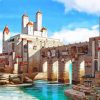 Medieval Fantasy Castle Diamond Painting