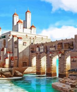 Medieval Fantasy Castle Diamond Painting