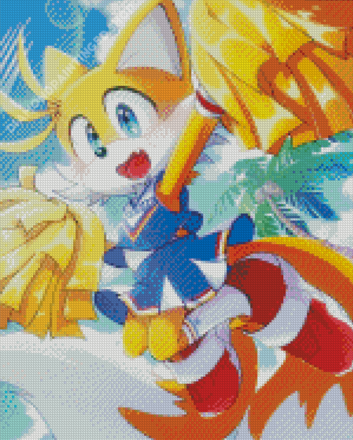 Miles Tails Prower Diamond Painting