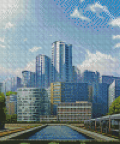 Modern City Diamond Painting