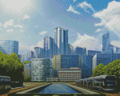 Modern City Diamond Painting