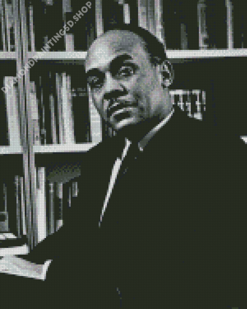 Monochrome Ralph Ellison Diamond Painting