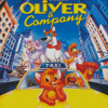 Oliver And Company Movie Poster Diamond Paintings