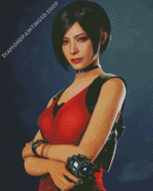 Resident Evil Ada Wong Diamond Paintings