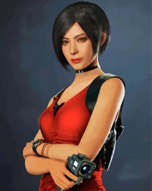 Resident Evil Ada Wong Diamond Painting