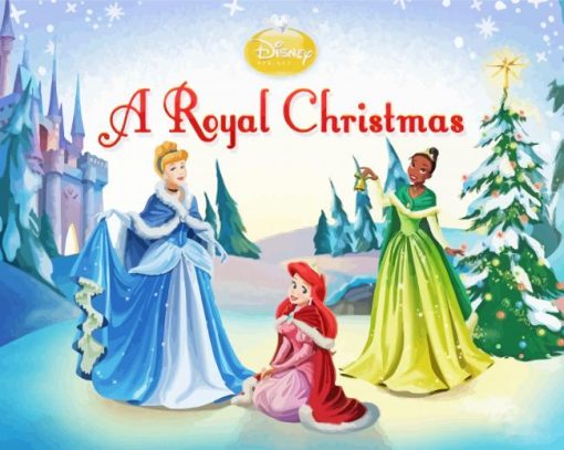 Royal Disney Christmas Diamond Painting