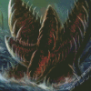 Scary Sea Monsters Diamond Paintings