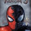 Spiderman With Venom Poster Diamond Painting