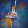 Star Wars Ship Art Diamond Painting