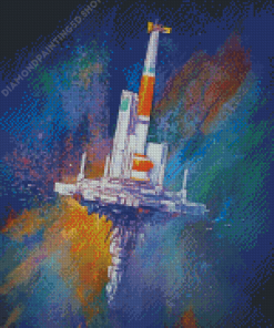 Star Wars Ship Art Diamond Painting