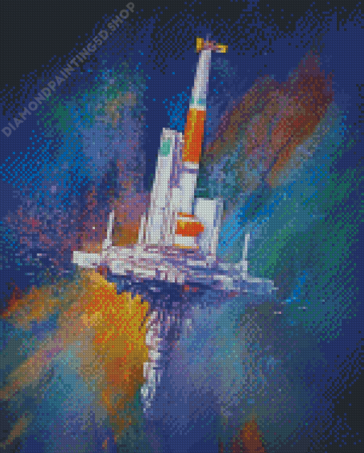 Star Wars Ship Art Diamond Painting