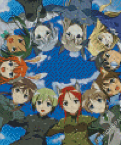 Strike Witches Characters Diamond Paintings