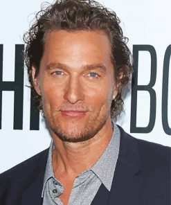 The Actor Matthew McConaughey Diamond Painting